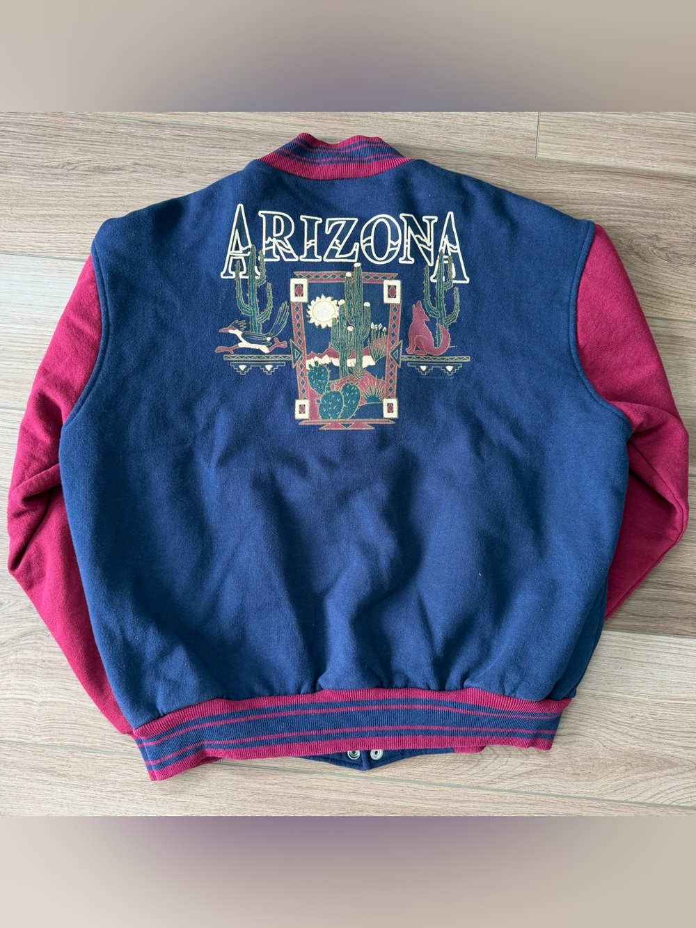 Vintage Arizona Varsity Bomber Jacket